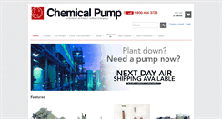 Desktop Screenshot of chemicalpump.com